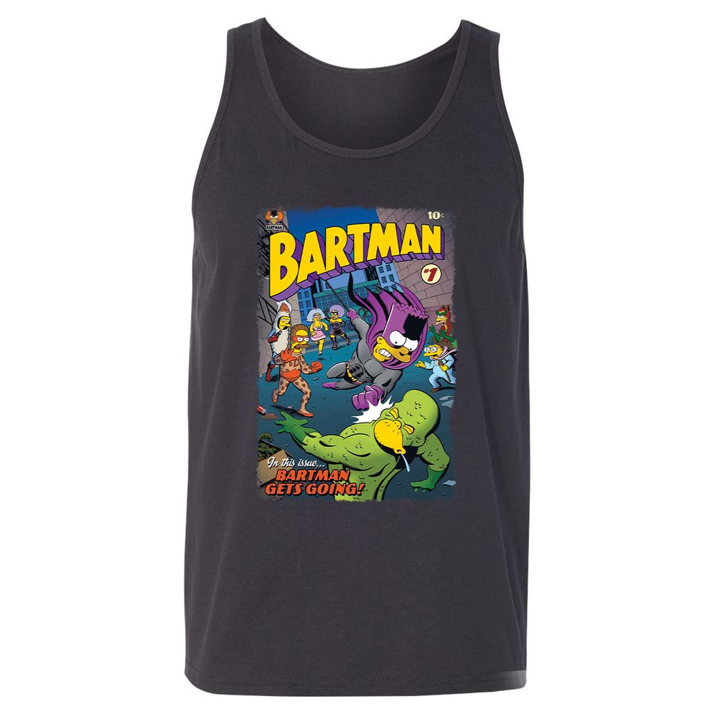 Unisex Jersey Tank - 5AT74CNE - Dark Grey - 7