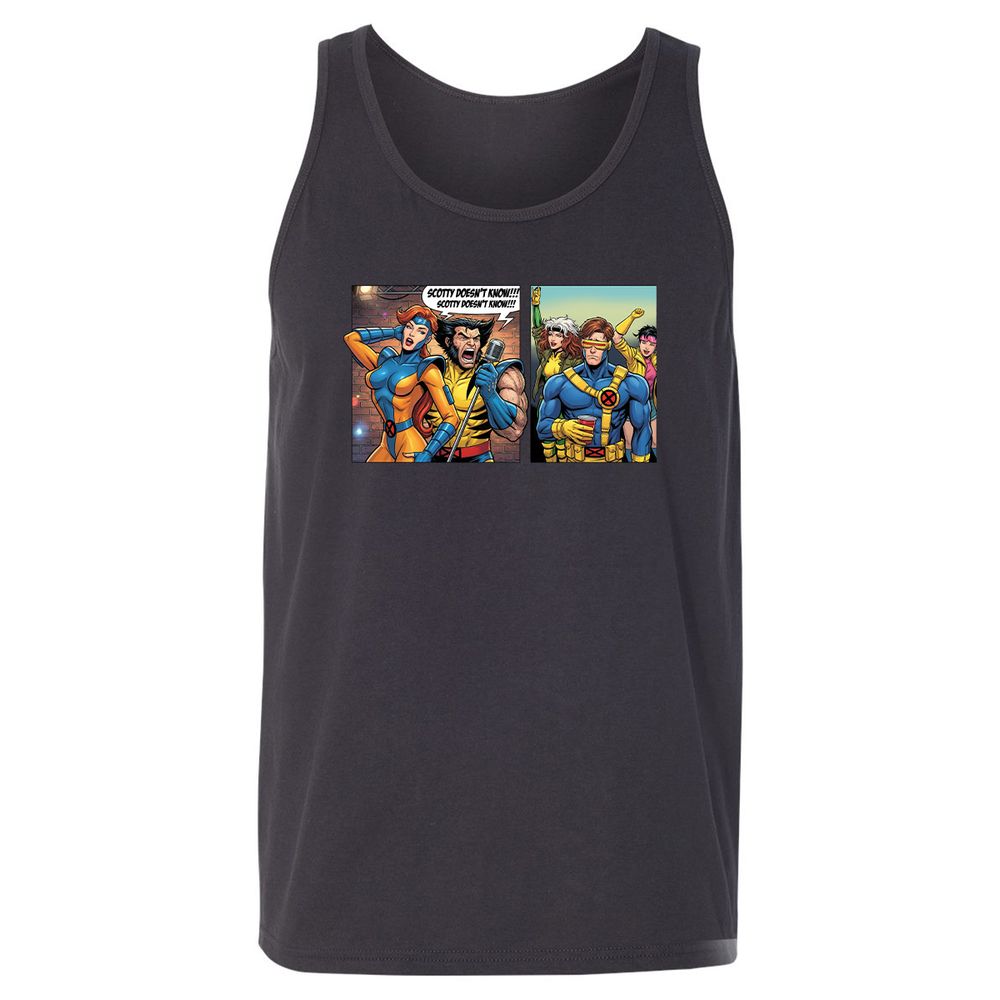 Unisex Jersey Tank - 83Q9LS5R - Dark Grey - 7