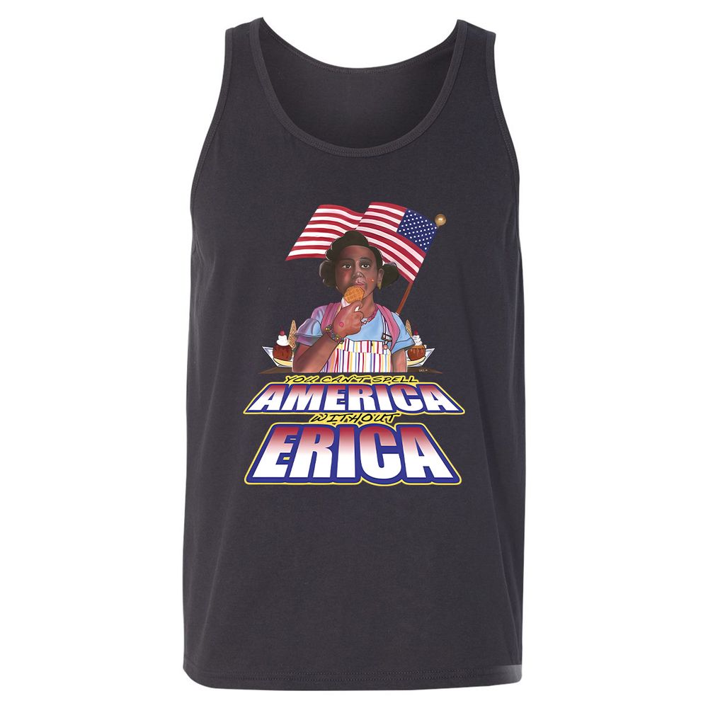Unisex Jersey Tank - 764QF3TM - Dark Grey - 7