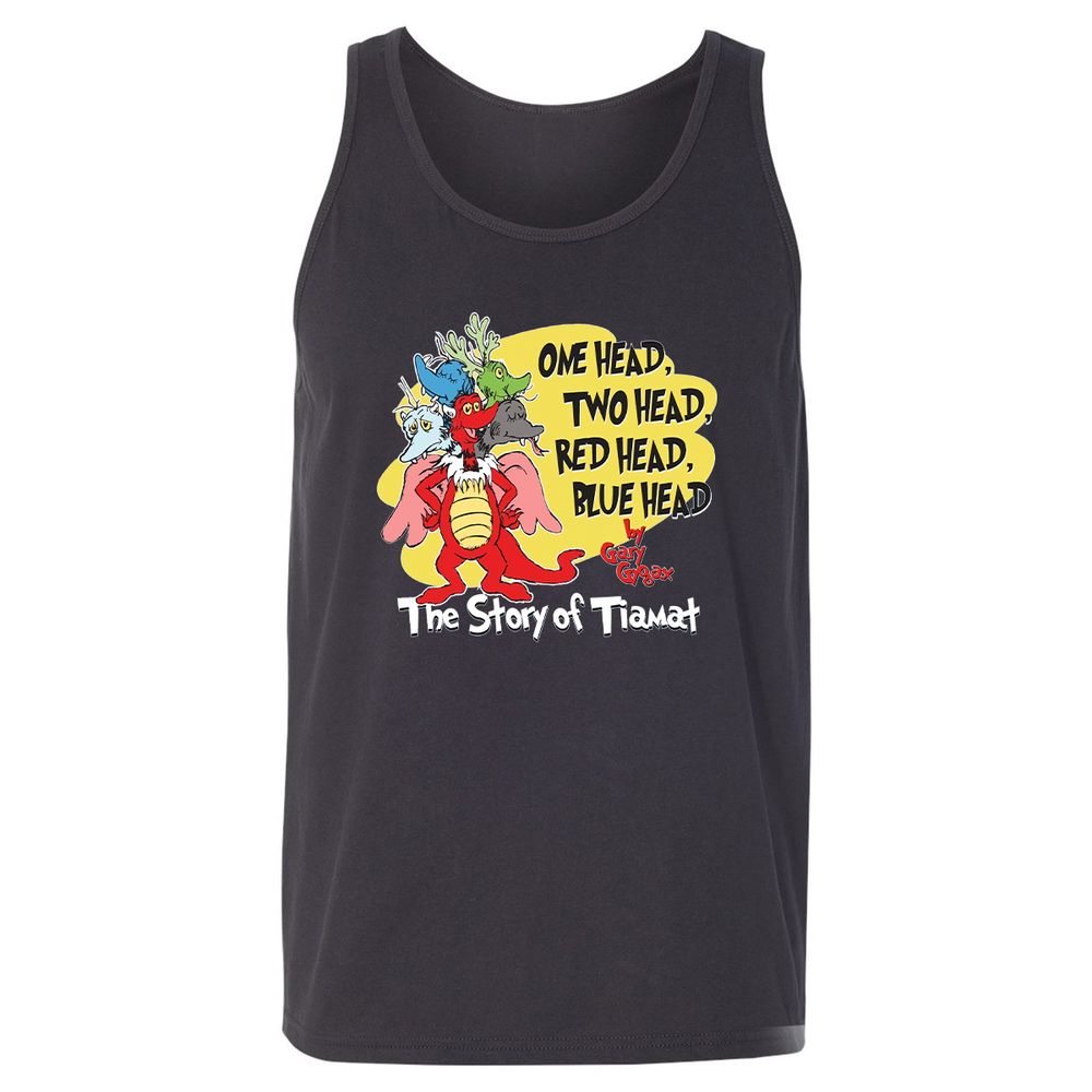 Unisex Jersey Tank - PU6HW4HS - Dark Grey - 7