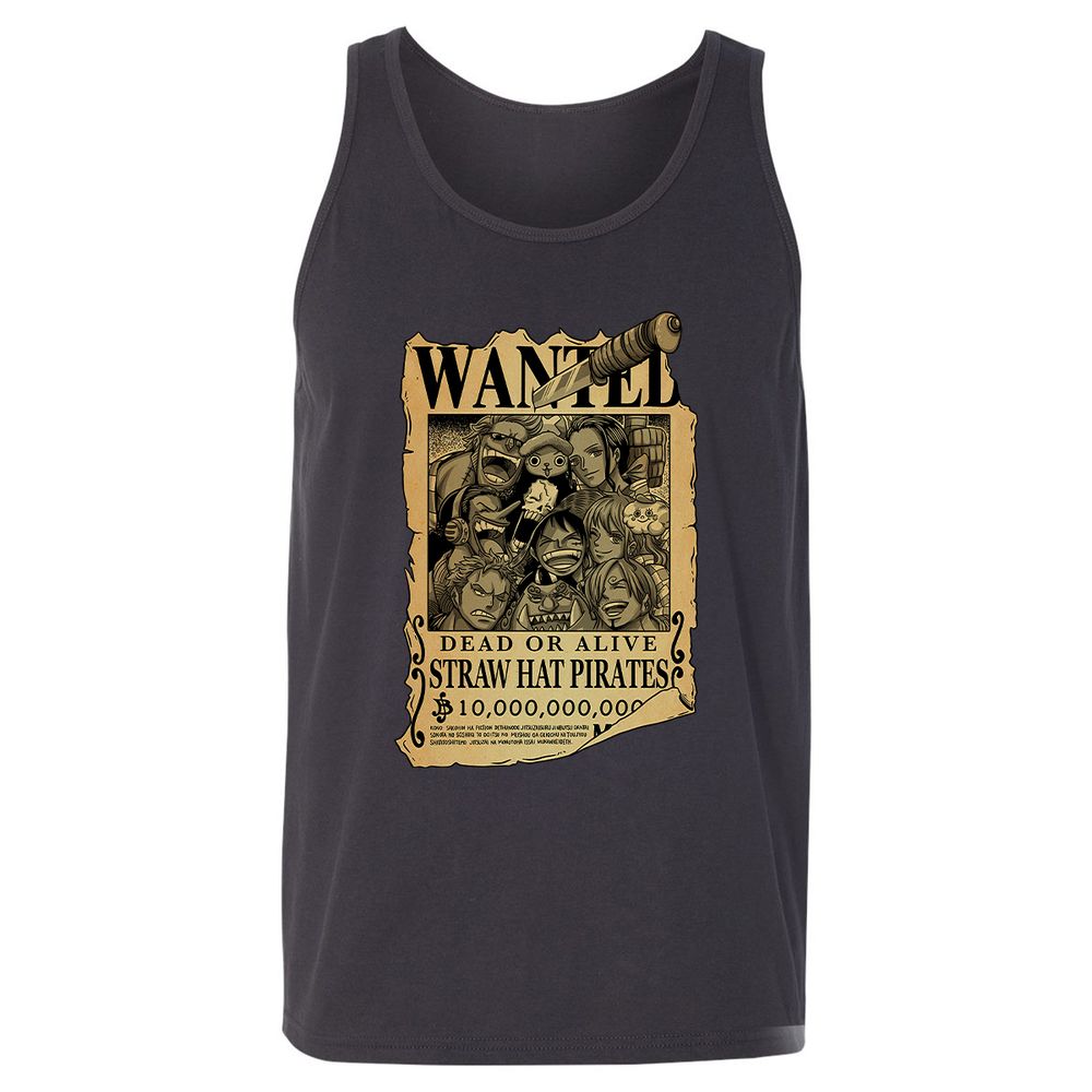 Unisex Jersey Tank - PDEWT3V8 - Dark Grey - 7