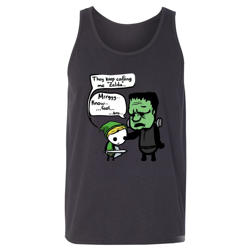 Unisex Jersey Tank - TT4L93ZC - Dark Grey - 7