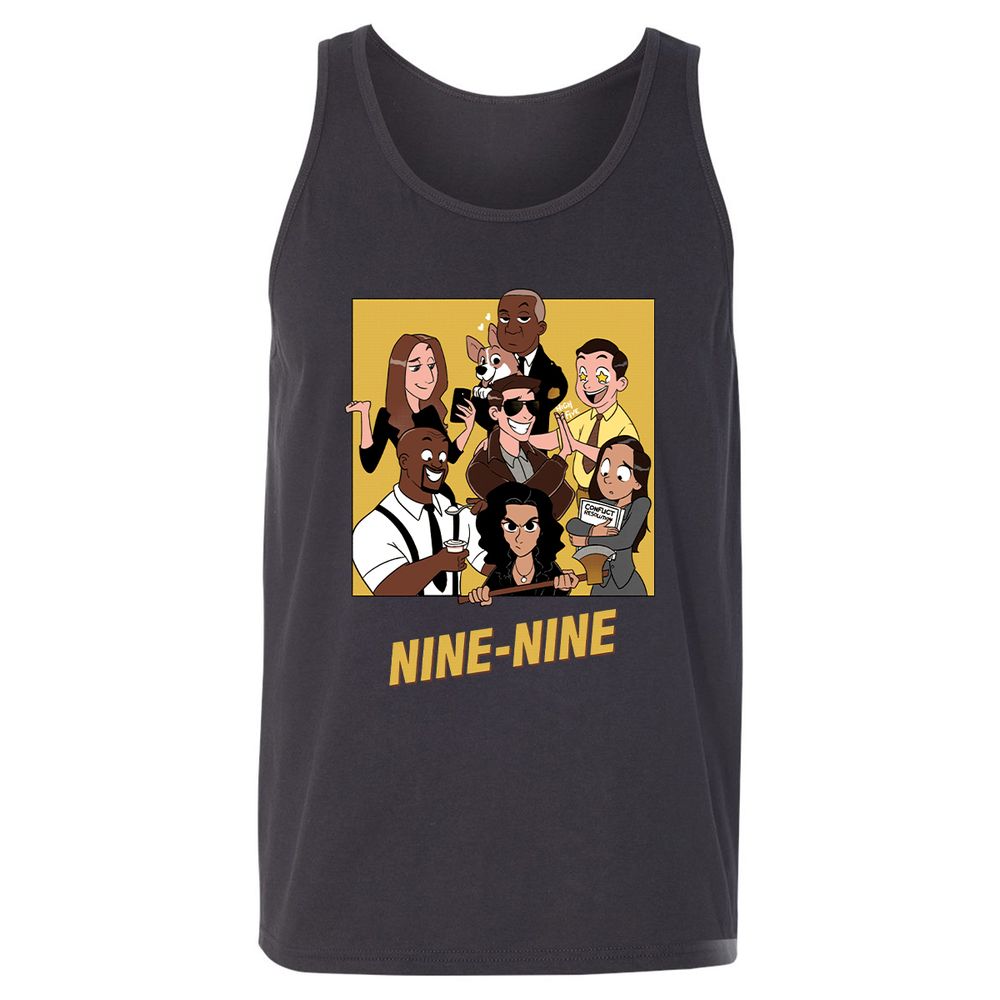 Unisex Jersey Tank - TPXK5HV1 - Dark Grey - 7