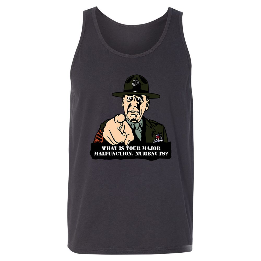 Unisex Jersey Tank - 3M1RJ74V - Dark Grey - 7