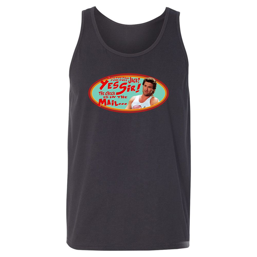 Unisex Jersey Tank - B2SZAQ2J - Dark Grey - 7