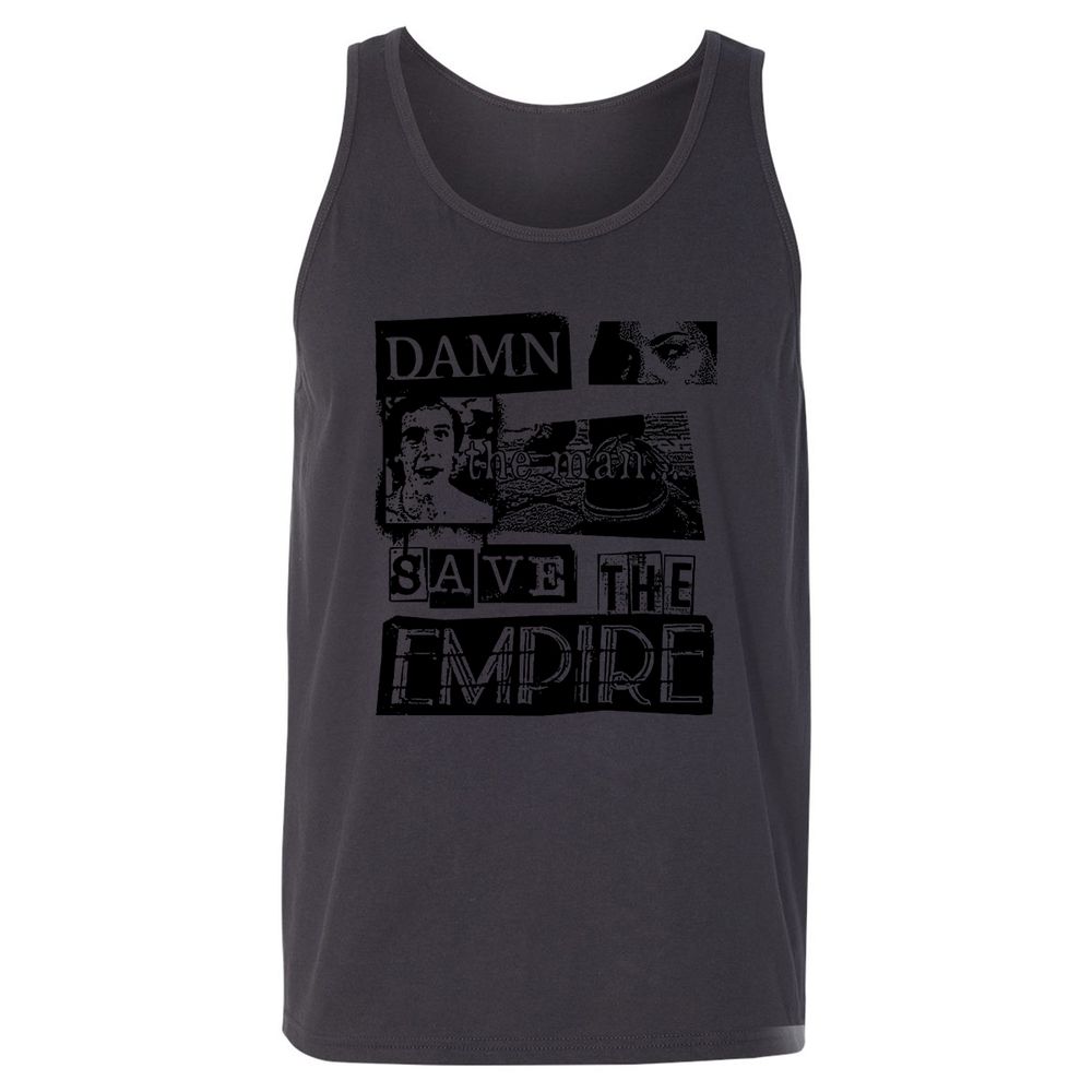 Unisex Jersey Tank - 8KEASX59 - Dark Grey - 7