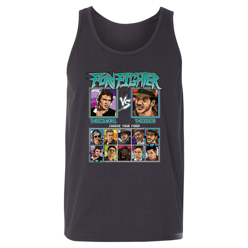 Unisex Jersey Tank - J5BZBGQW - Dark Grey - 7