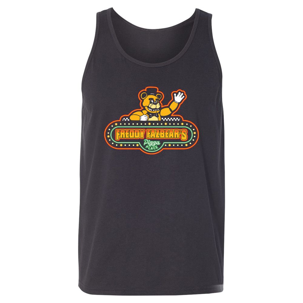 Unisex Jersey Tank - JE816RH7 - Dark Grey - 7