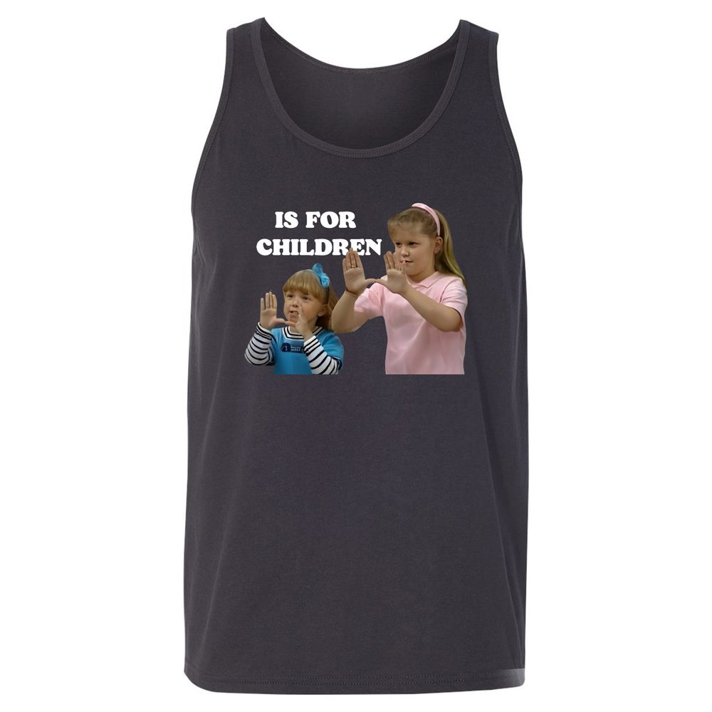Unisex Jersey Tank - RUL9MVFM - Dark Grey - 7