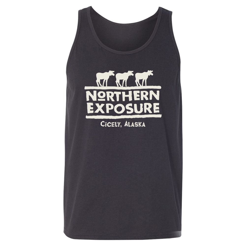Unisex Jersey Tank - SHBZX7M5 - Dark Grey - 7