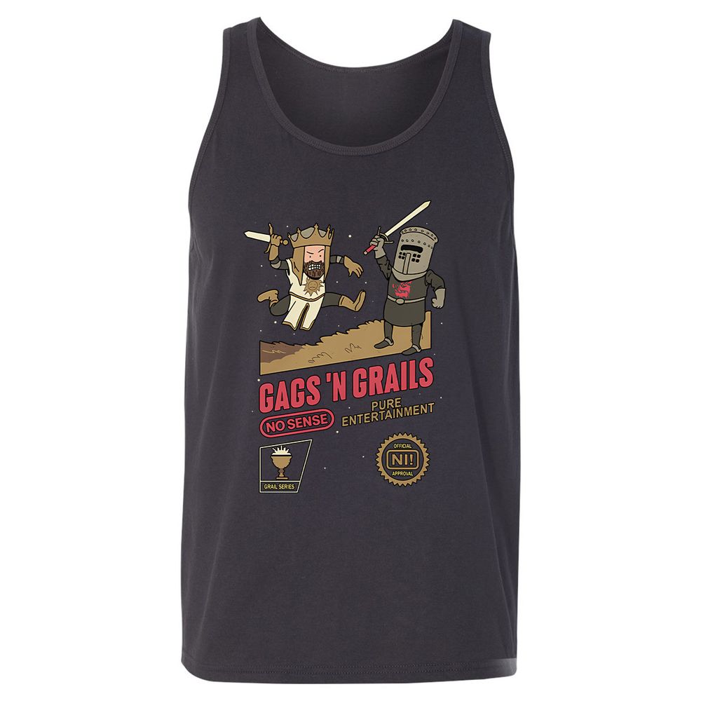 Unisex Jersey Tank - 8G68HNUN - Dark Grey - 7