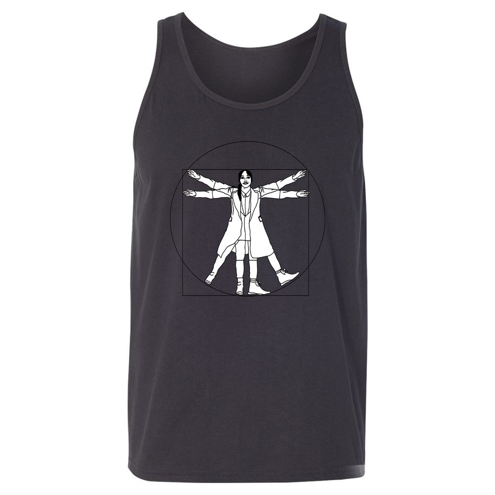 Vitruvian Philomena Cunk - Cunk on Earth - Dark Grey - 7