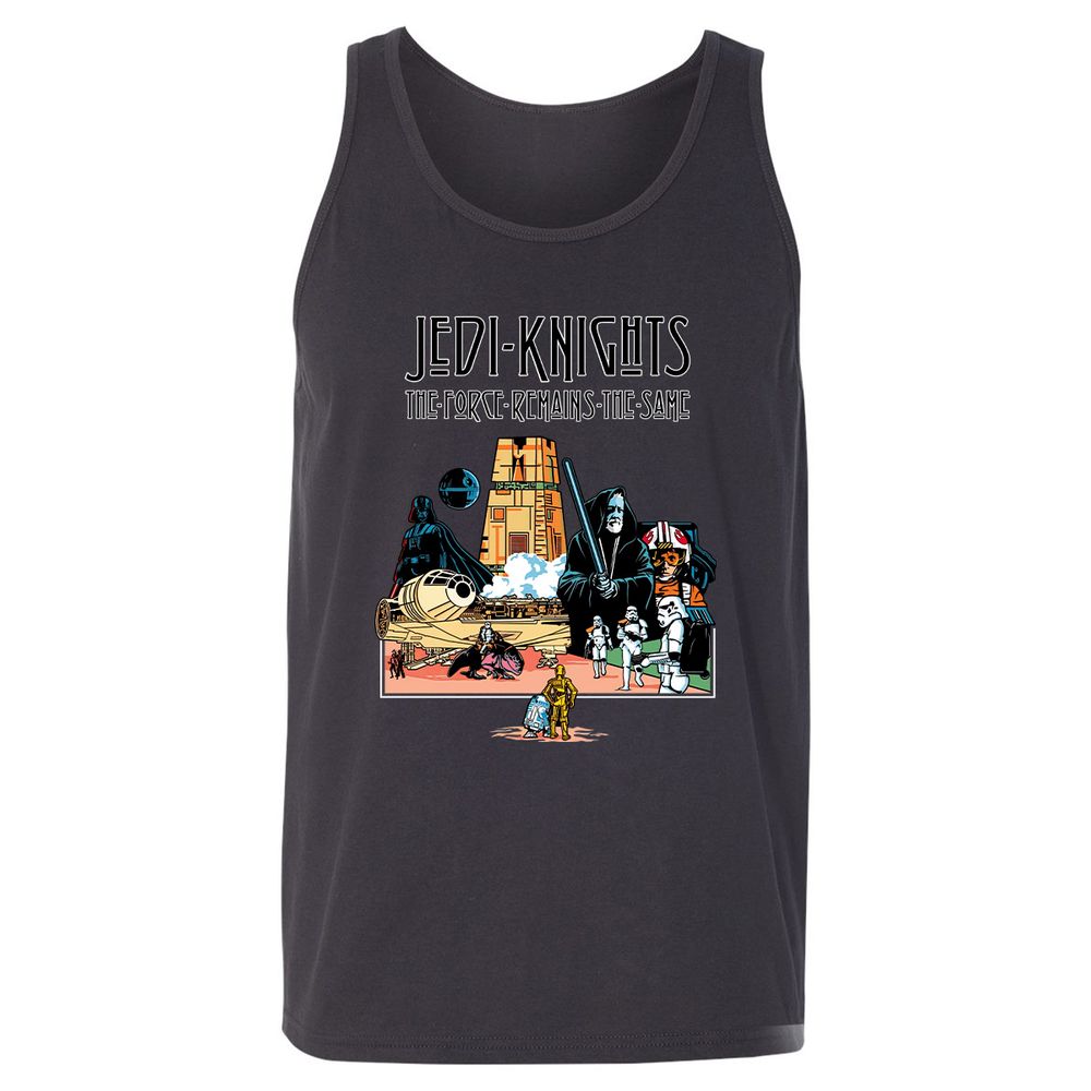 Unisex Jersey Tank - BAZNYGH8 - Dark Grey - 7