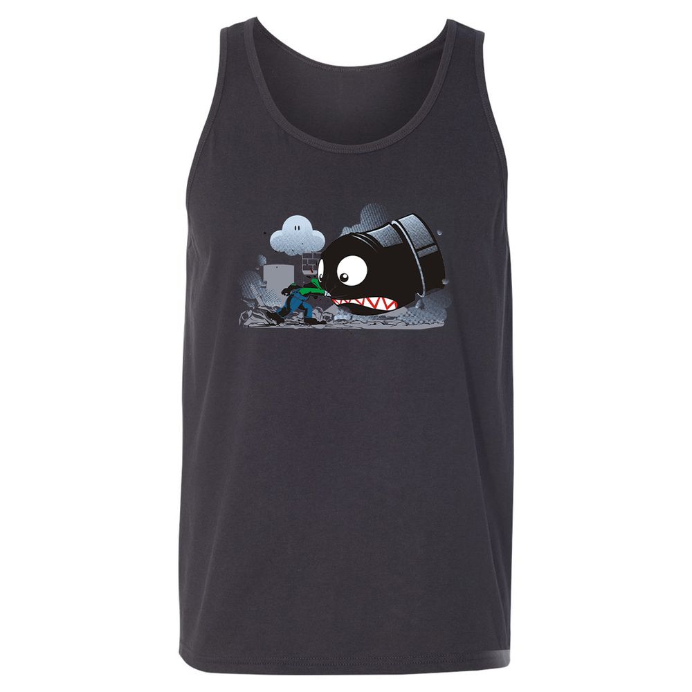 Unisex Jersey Tank - R5ANH9PR - Dark Grey - 7