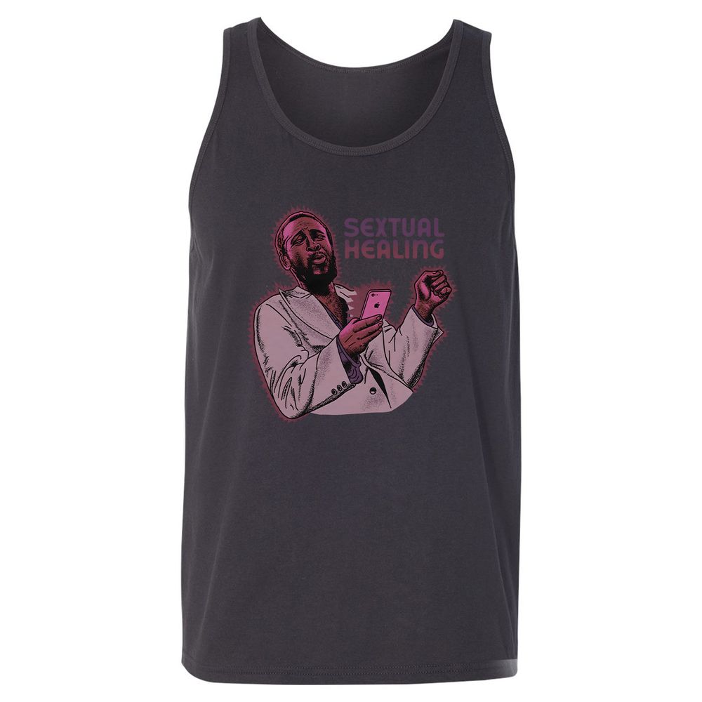 Unisex Jersey Tank - D9Z699GX - Dark Grey - 7
