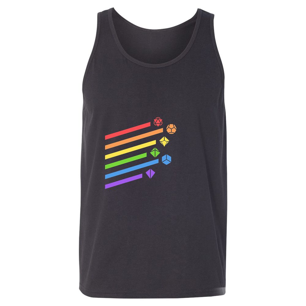 Unisex Jersey Tank - YB5BN3X2 - Dark Grey - 7