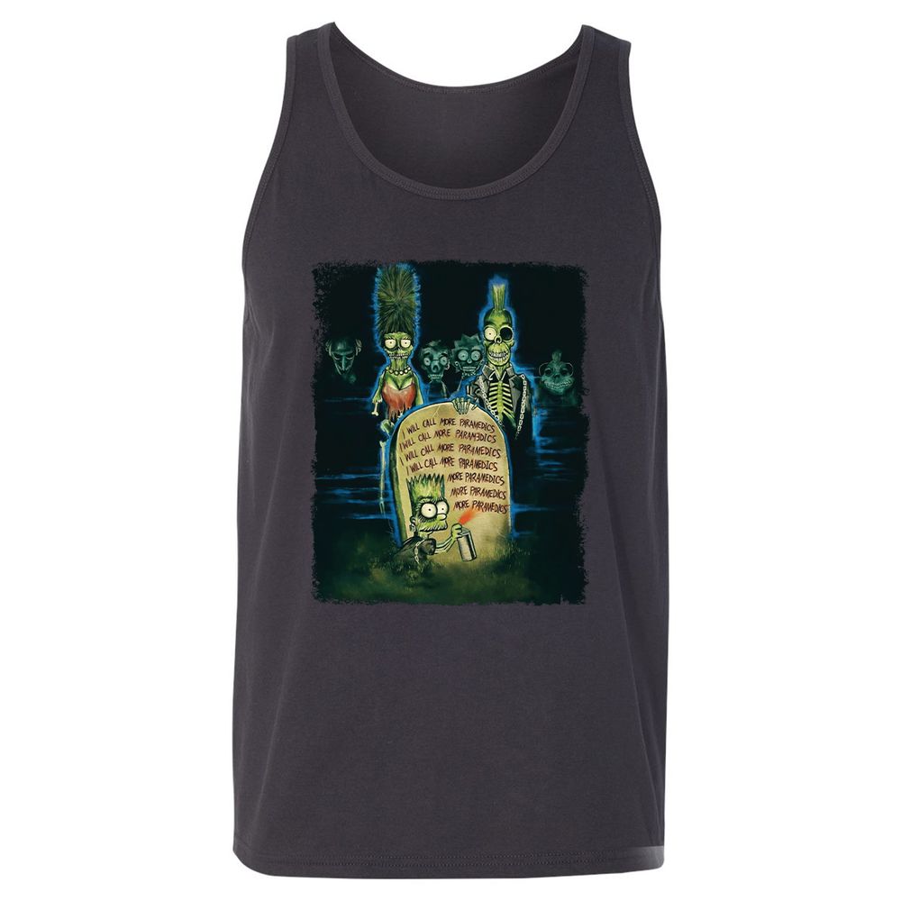 Unisex Jersey Tank - 4VD4MBH1 - Dark Grey - 7