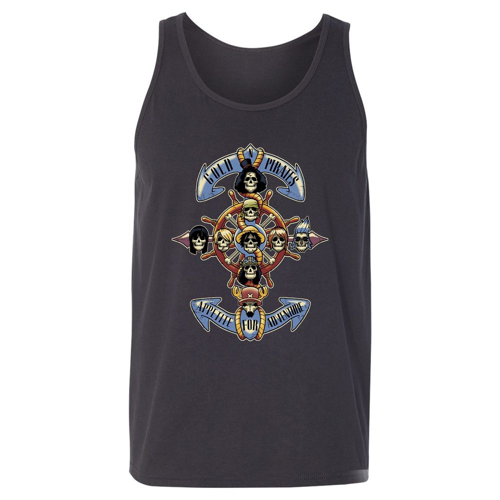 Unisex Jersey Tank - DBLR9D83 - Dark Grey - 7