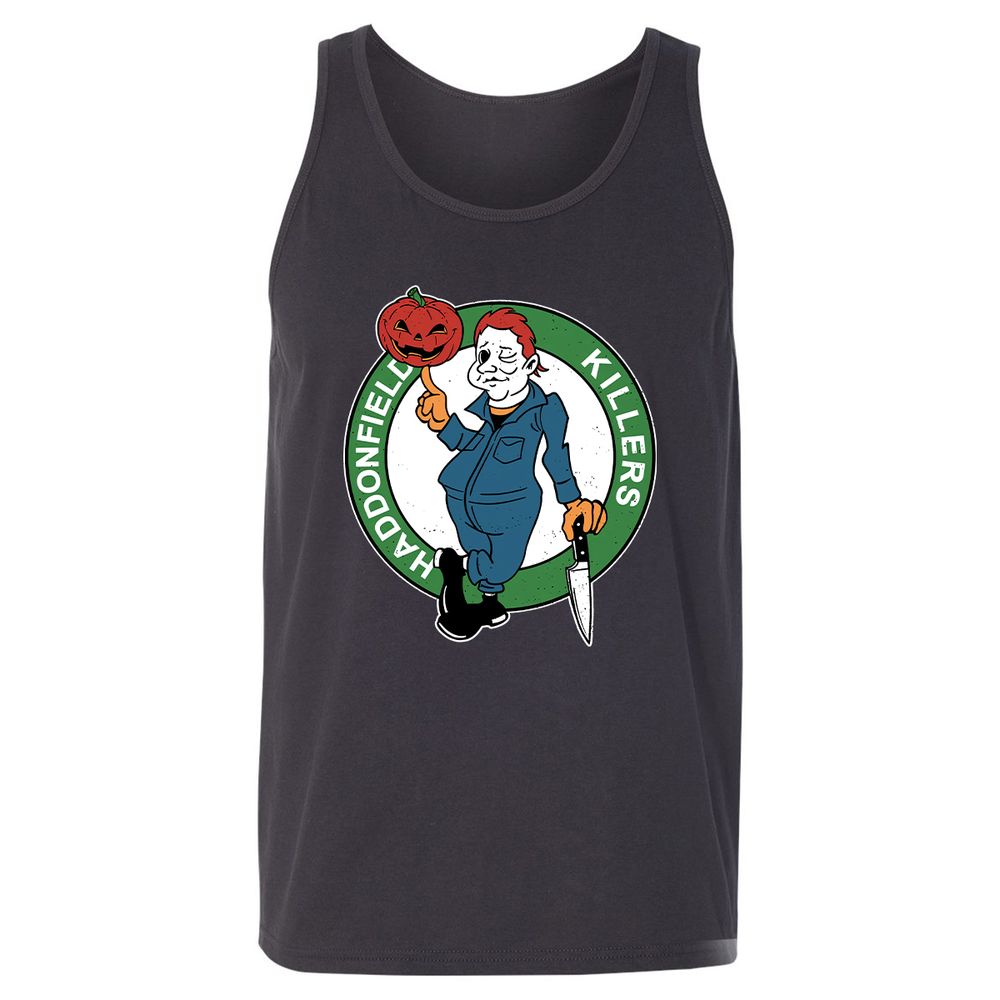 Unisex Jersey Tank - DJBWP9G3 - Dark Grey - 7