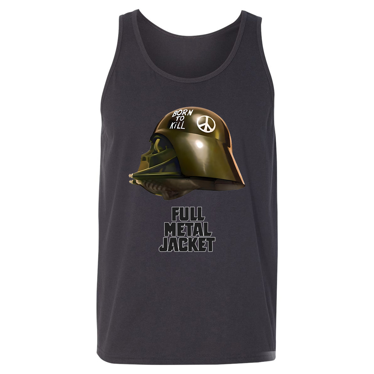 Unisex Jersey Tank - NVL91TYW - Dark Grey - 7