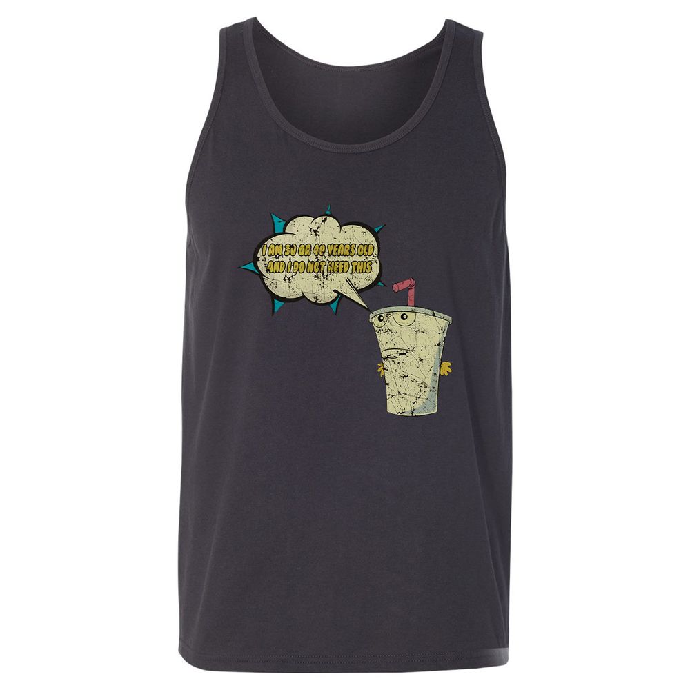 Unisex Jersey Tank - 6BAZJKH3 - Dark Grey - 7