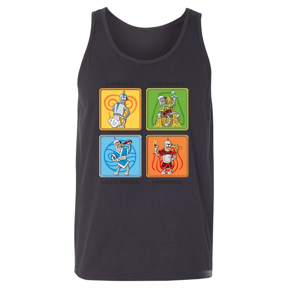 Unisex Jersey Tank - NP3AZH4E - Dark Grey - 7