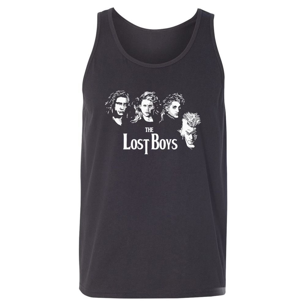 Unisex Jersey Tank - LSKS5SSN - Dark Grey - 7