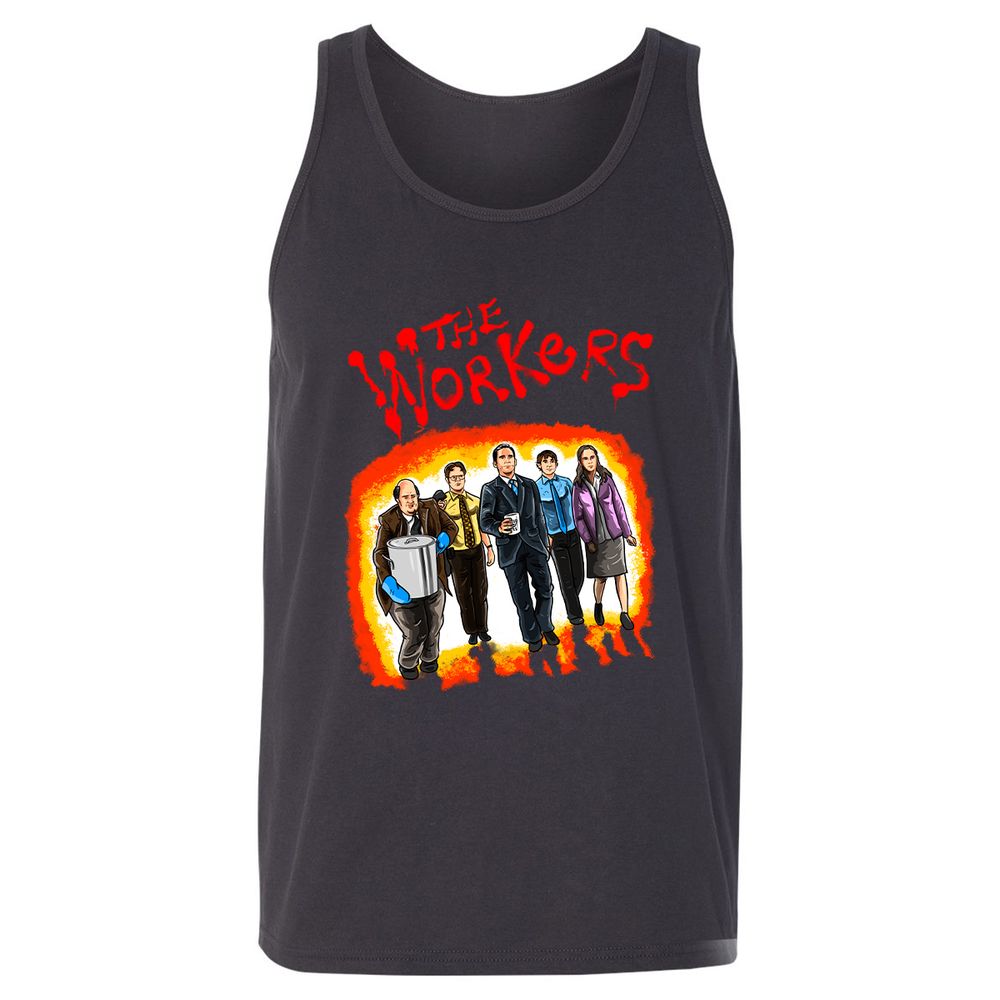 Unisex Jersey Tank - D178WL1H - Dark Grey - 7