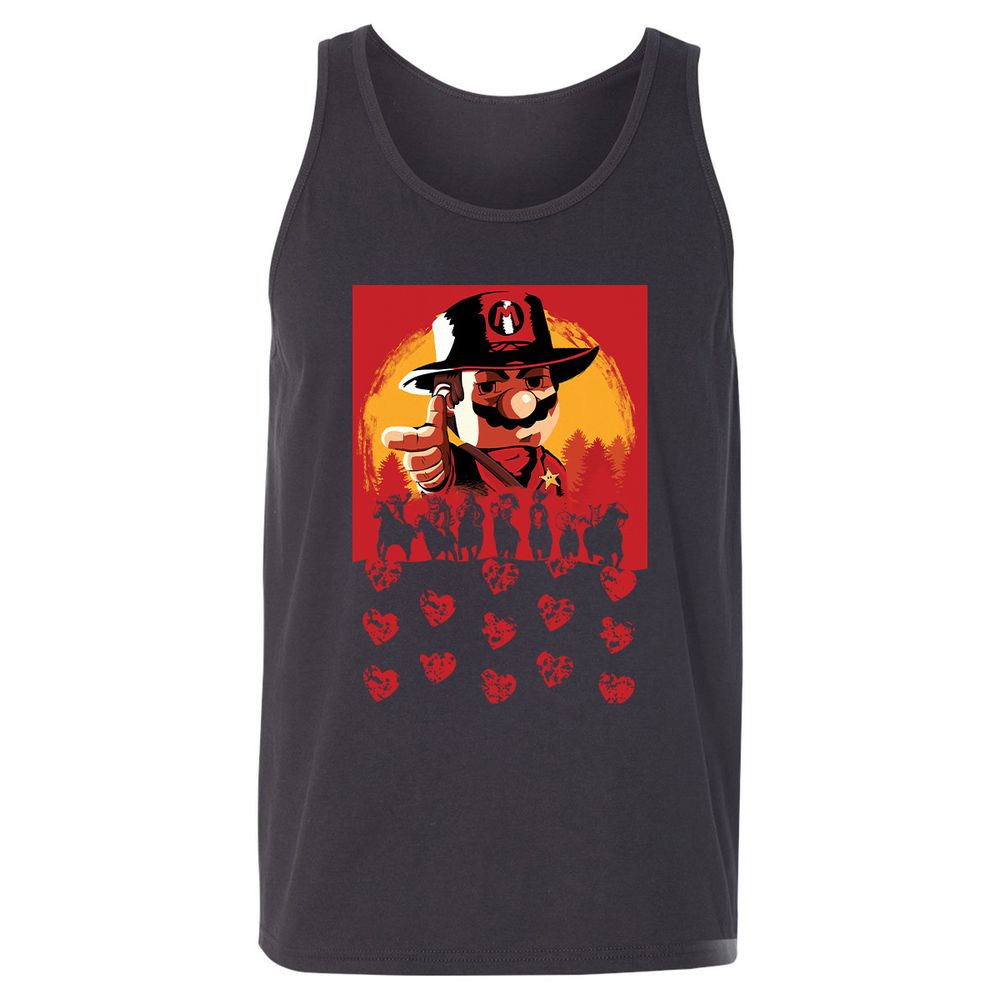 Unisex Jersey Tank - JJQBRKR4 - Dark Grey - 7