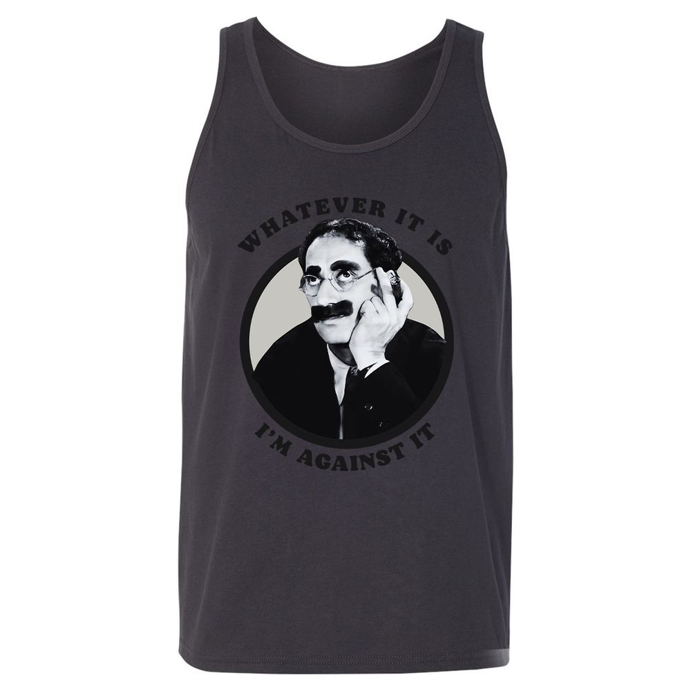 Unisex Jersey Tank - JJJLUAN6 - Dark Grey - 7