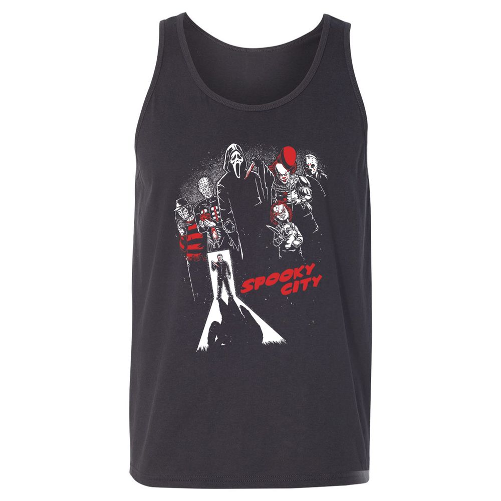 Unisex Jersey Tank - D7FPC5F6 - Dark Grey - 7