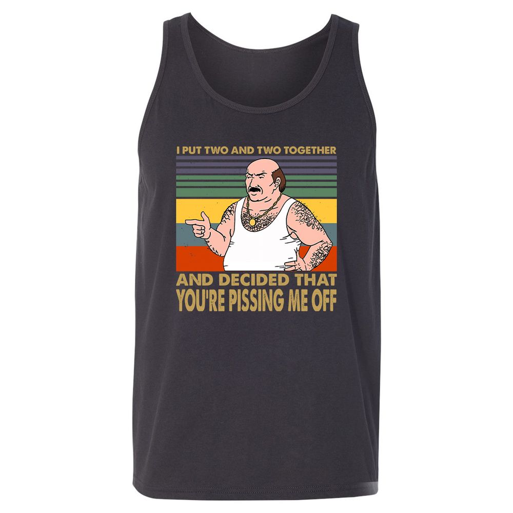 Unisex Jersey Tank - CBTDCQPK - Dark Grey - 7
