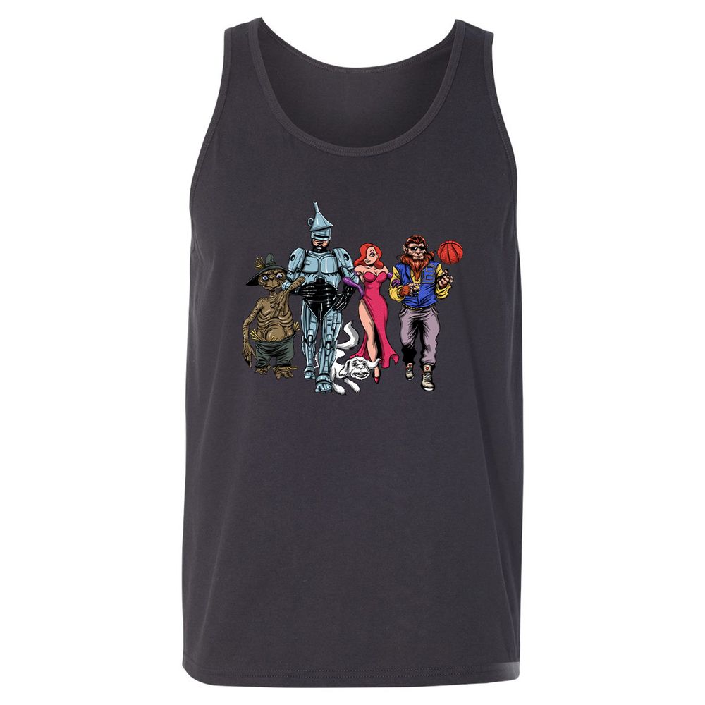 Unisex Jersey Tank - 4VWBQ1D4 - Dark Grey - 7