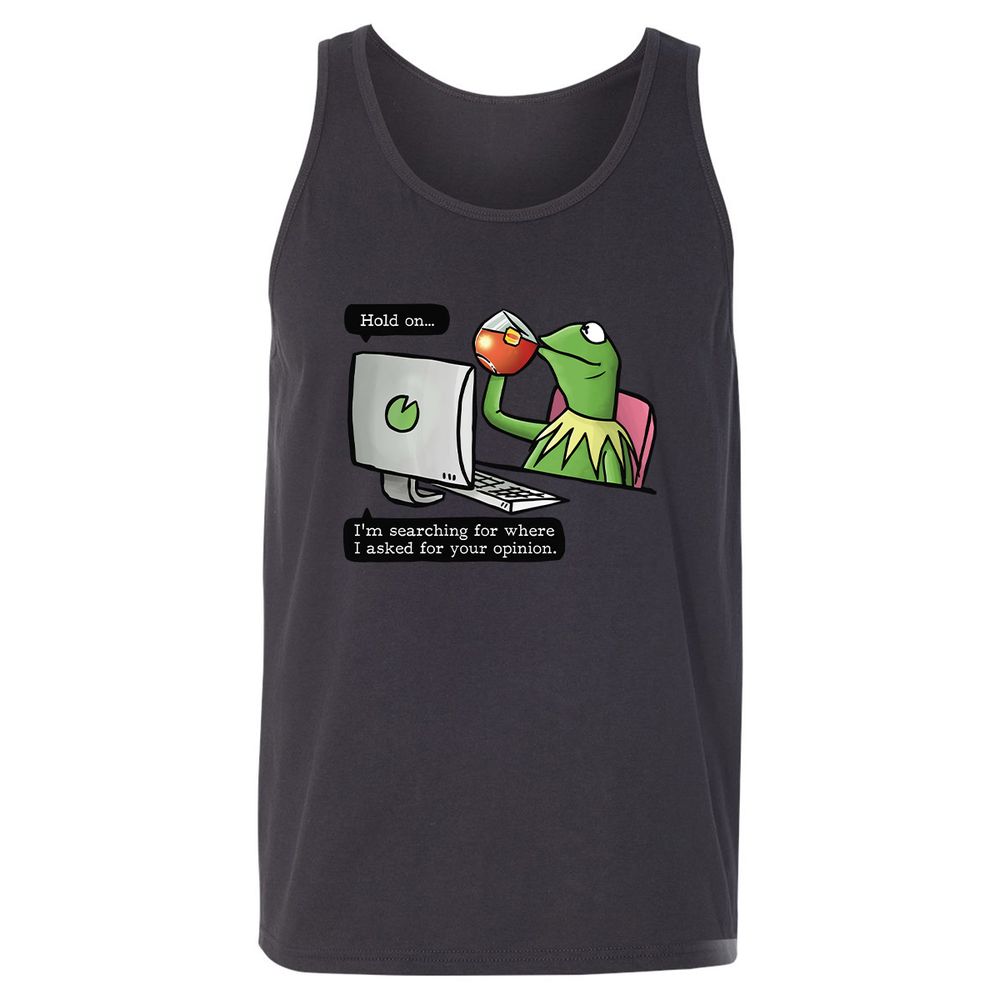 Unisex Jersey Tank - 5PQYC63W - Dark Grey - 7