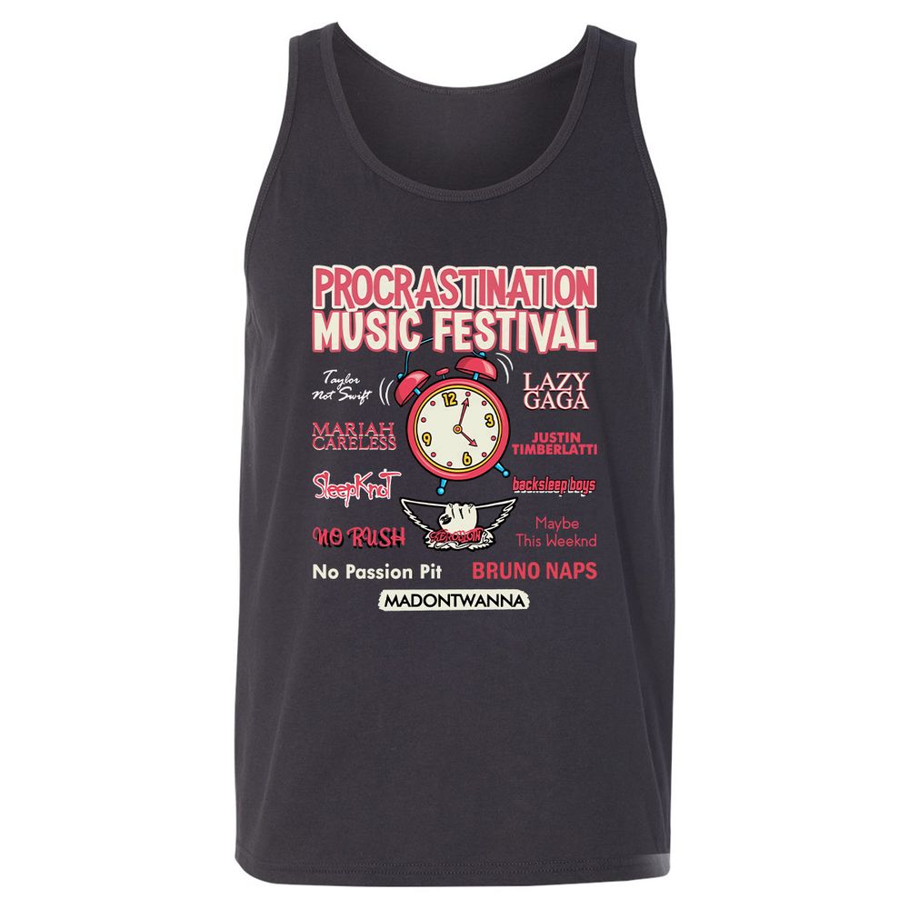 Unisex Jersey Tank - GUVMA4SD - Dark Grey - 7