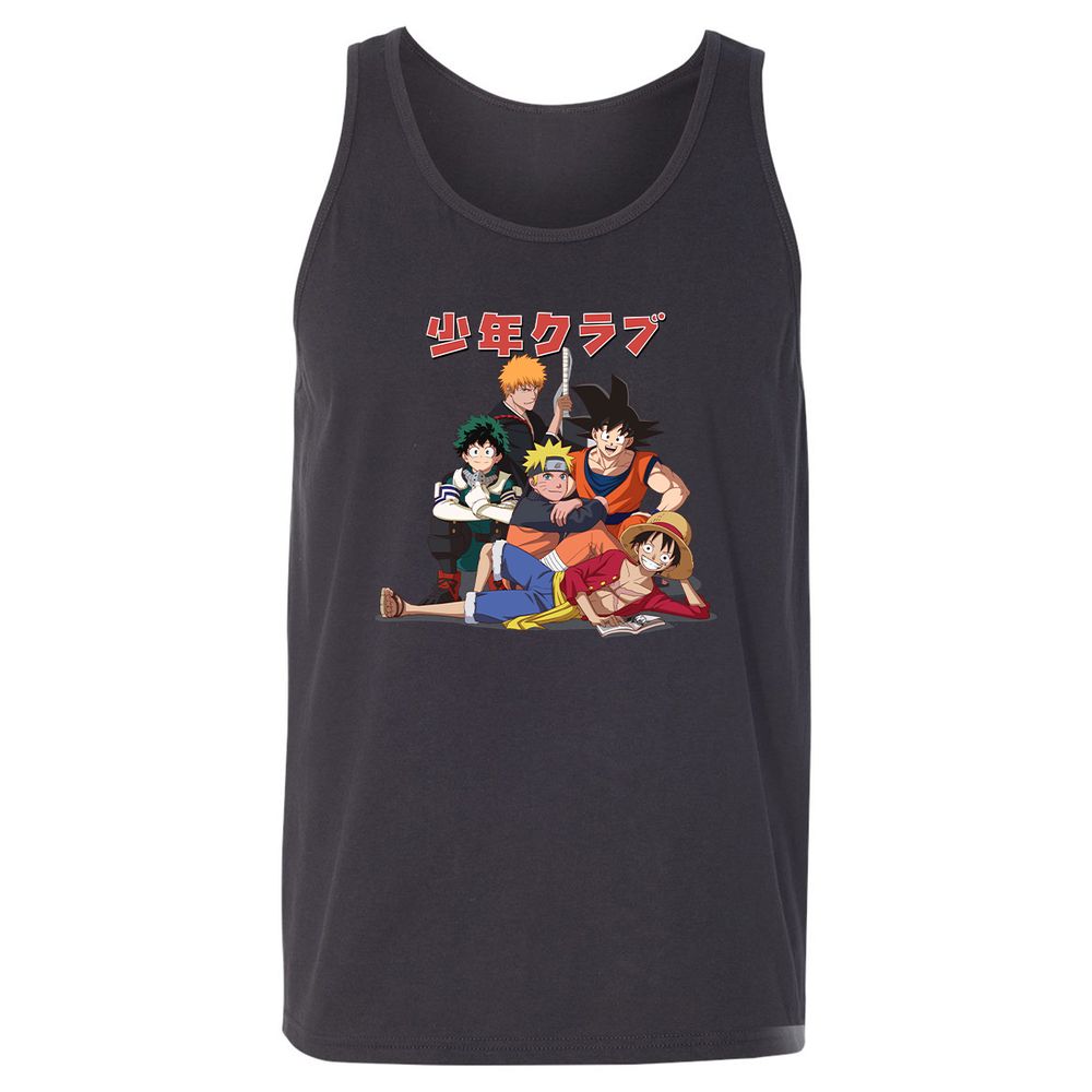 Unisex Jersey Tank - RGU9MHSP - Dark Grey - 7