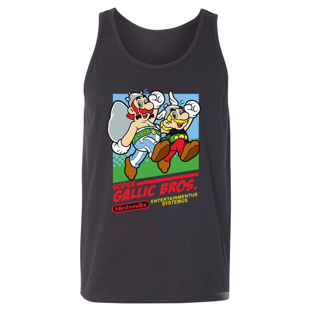 Unisex Jersey Tank - UNG5RFSS - Dark Grey - 7