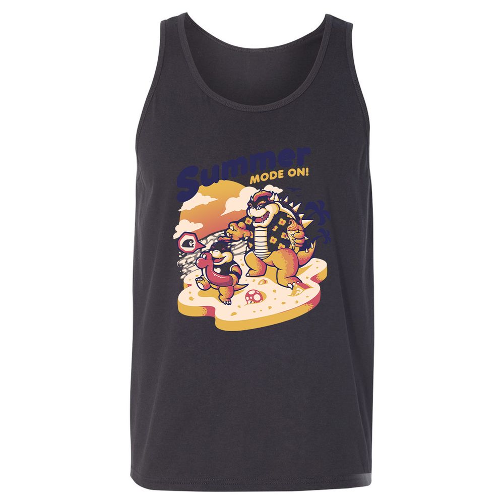 Unisex Jersey Tank - 1Z3ZB1DA - Dark Grey - 7