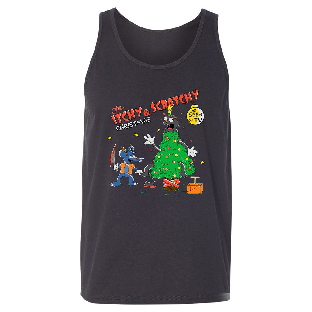 Unisex Jersey Tank - YX9DX557 - Dark Grey - 7