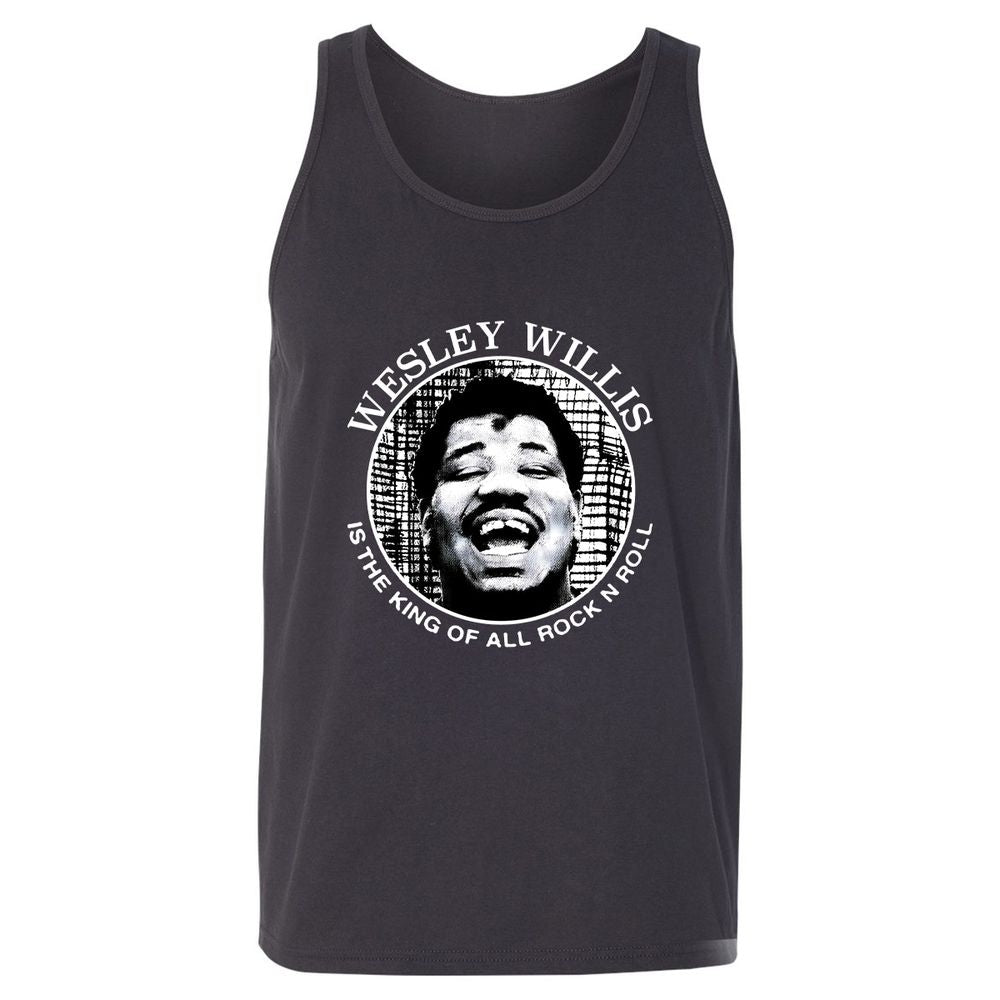 Wesley Willis is the king - Dark Grey - 7