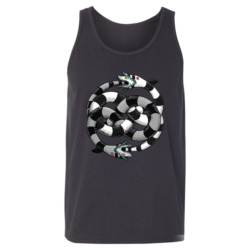 Unisex Jersey Tank - AUHVAXEX - Dark Grey - 7