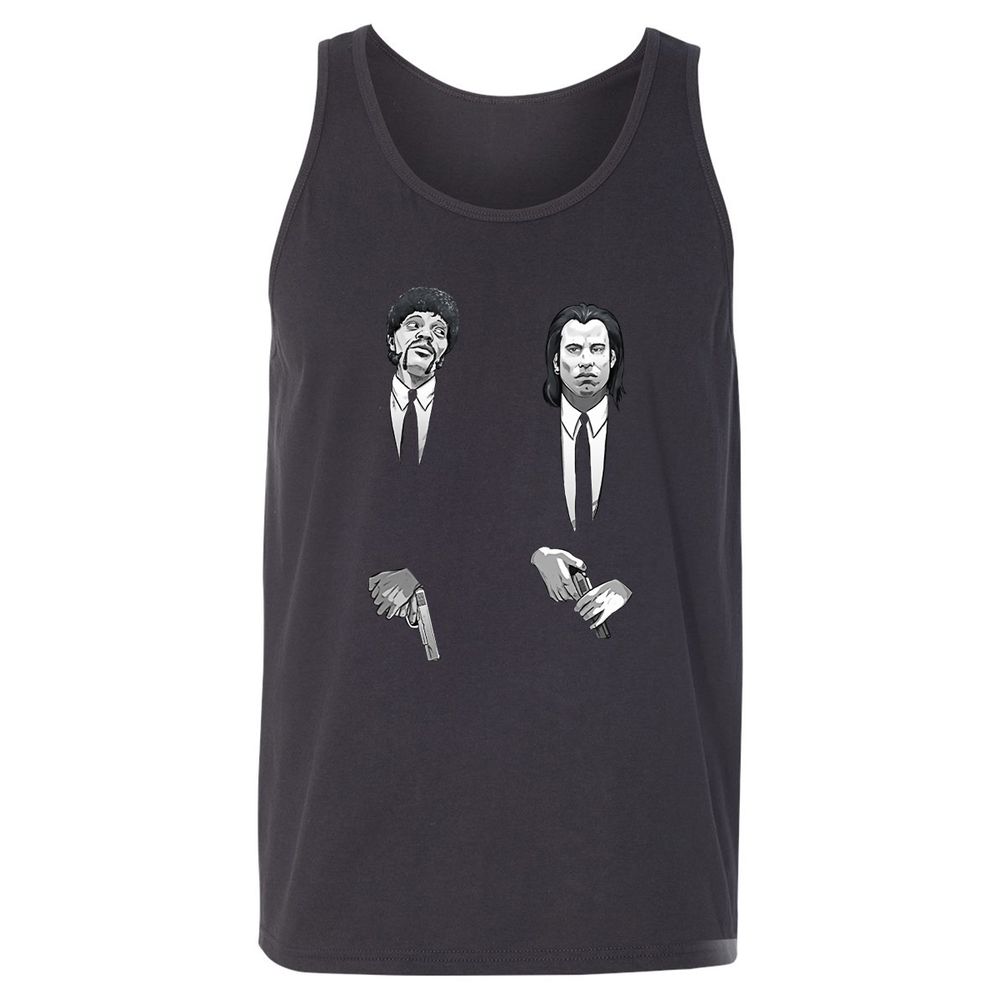 Unisex Jersey Tank - P9XZ8XYF - Dark Grey - 7