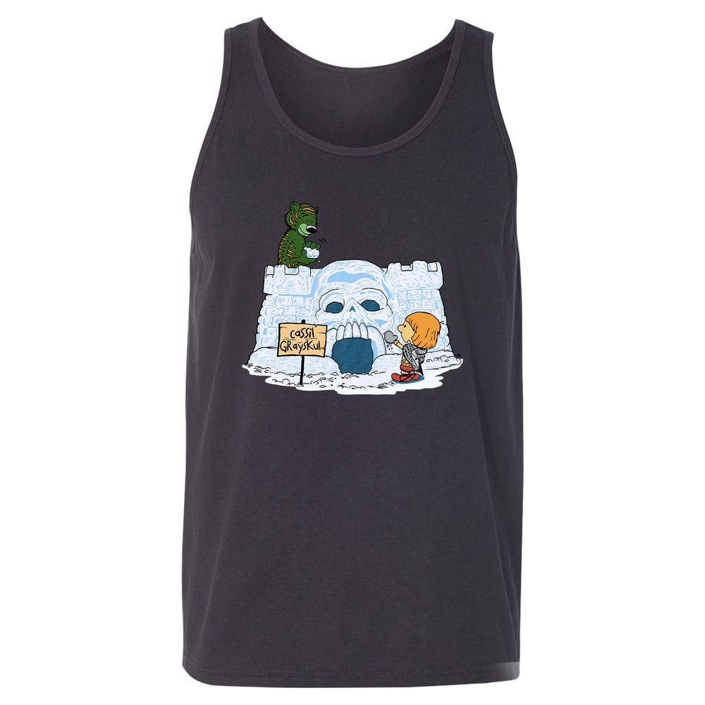 Unisex Jersey Tank - HST1EPUD - Dark Grey - 7