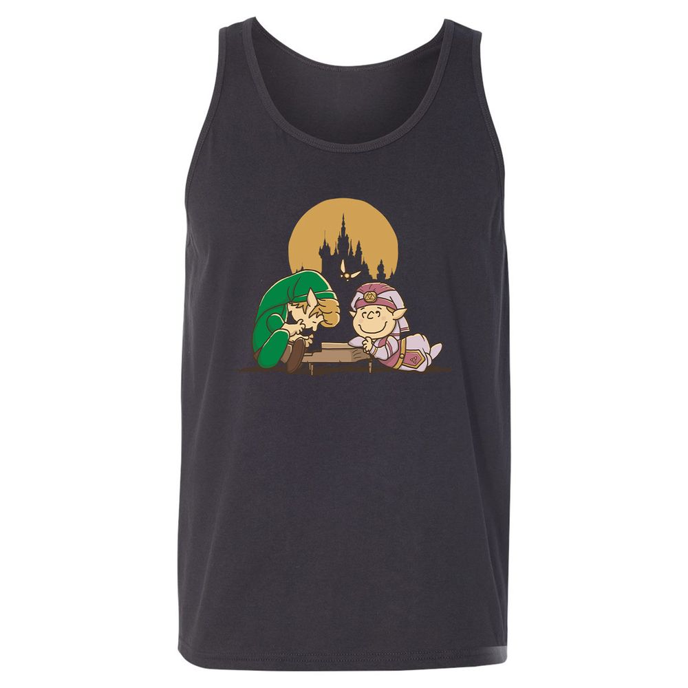 Unisex Jersey Tank - 55MCWFUV - Dark Grey - 7