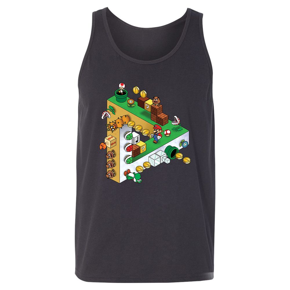 Unisex Jersey Tank - 9521Z54E - Dark Grey - 7