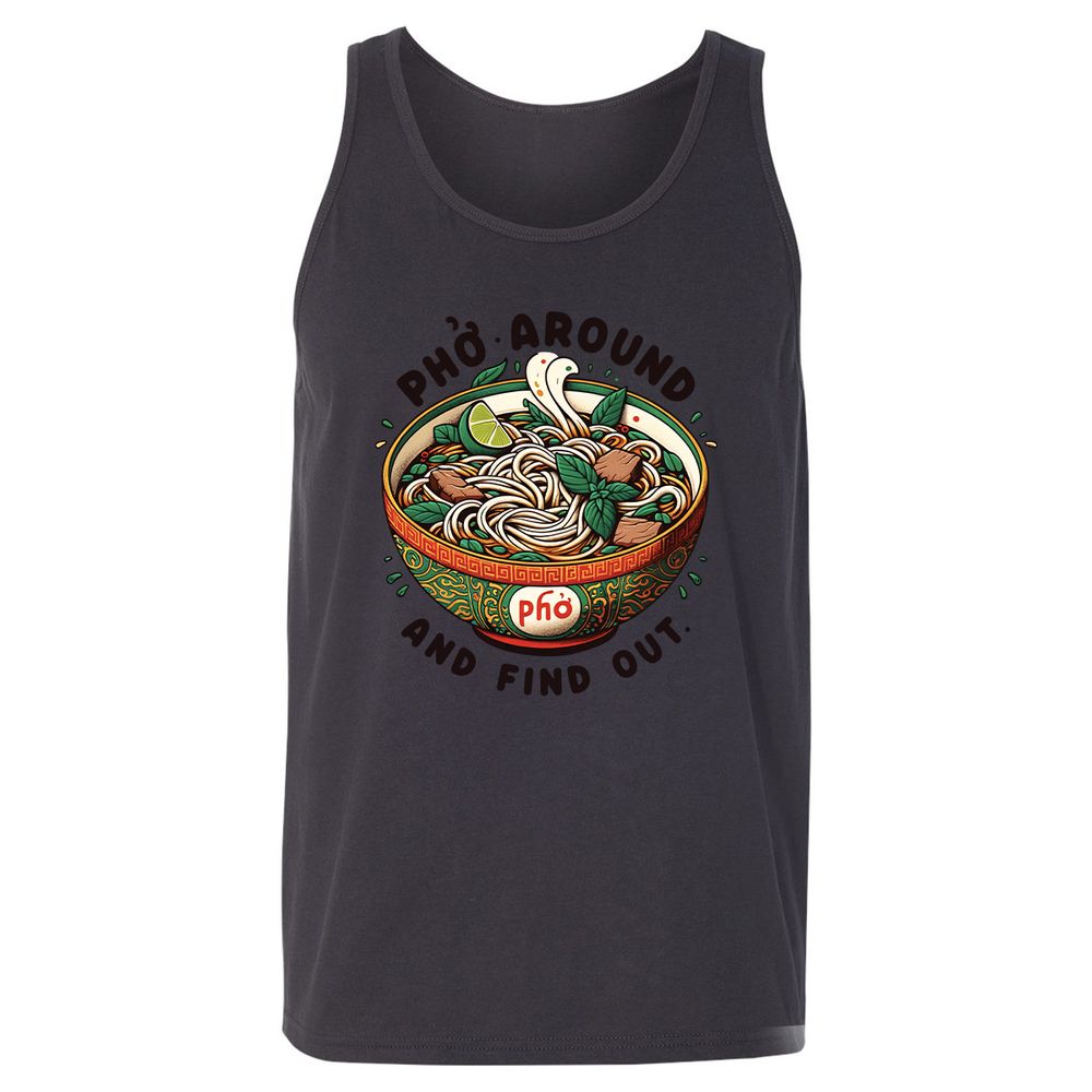 Unisex Jersey Tank - DEDQ4PBW - Dark Grey - 7