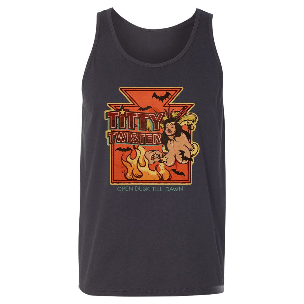 Unisex Jersey Tank - 11ESDJ2C - Dark Grey - 7