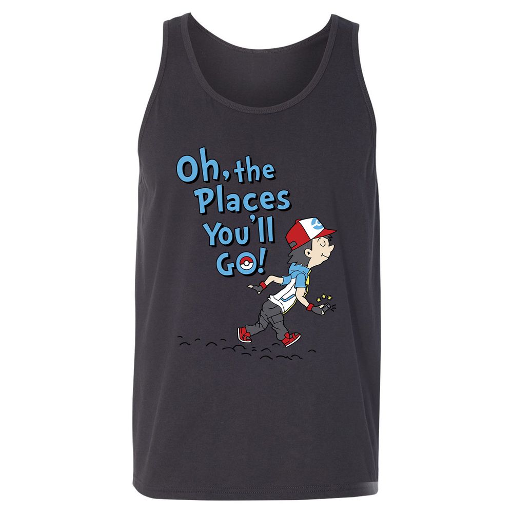 Unisex Jersey Tank - QJAWK1KG - Dark Grey - 7