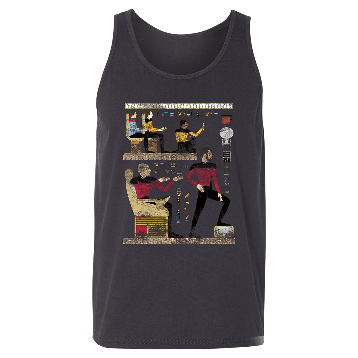 Unisex Jersey Tank - 6VXEZK2F - Dark Grey - 7