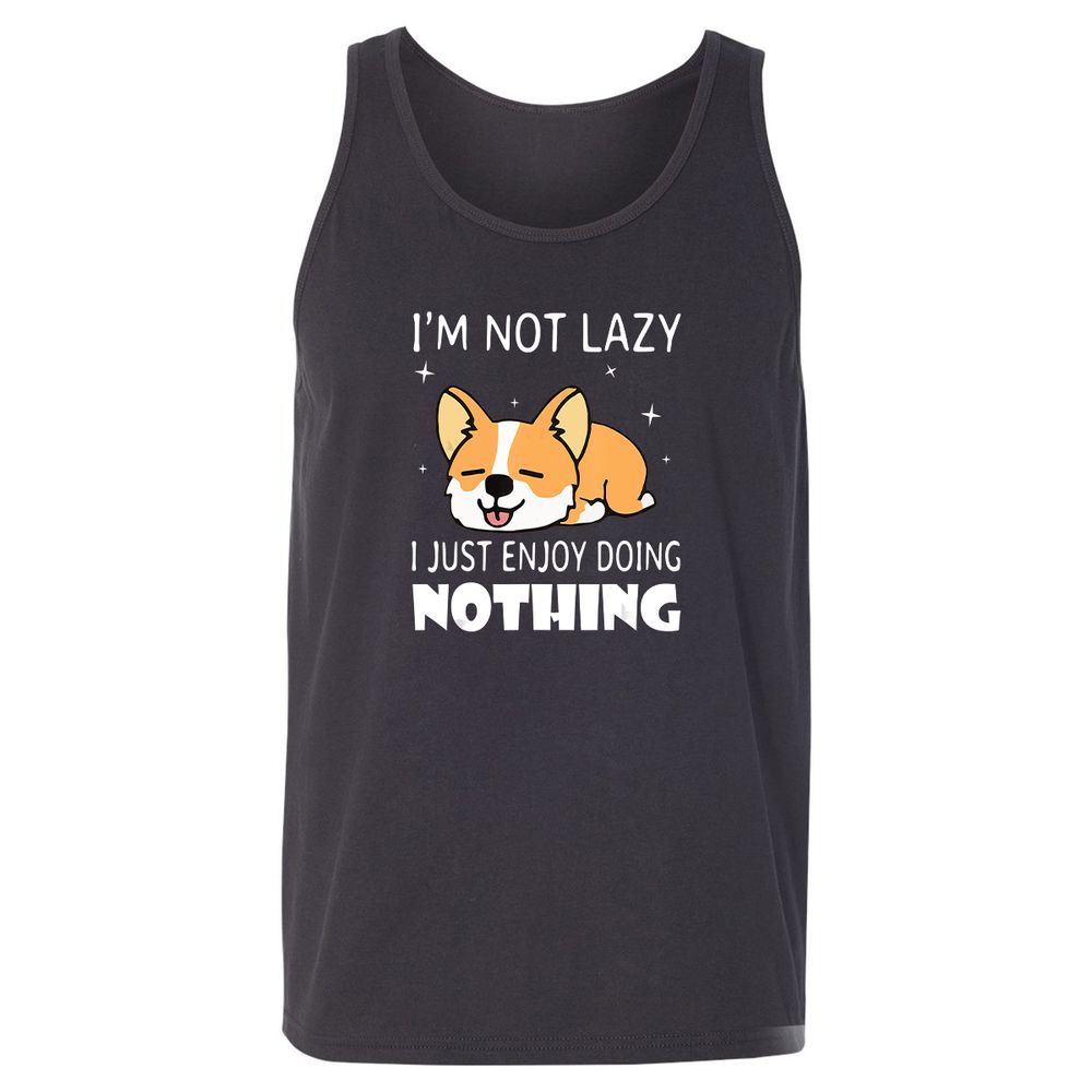 Unisex Jersey Tank - 4M4PB625 - Dark Grey - 7